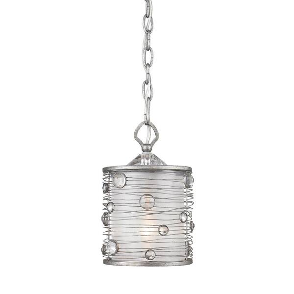 Joia Collection 1-Light Peruvian Silver Mini Pendant
