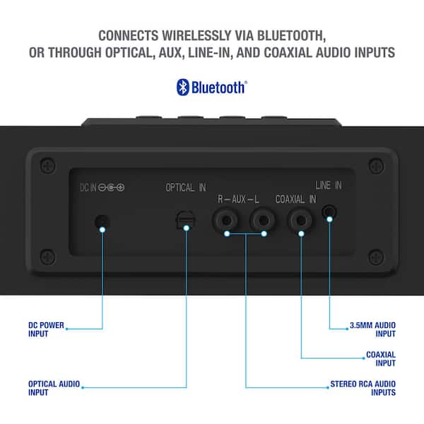 ClearWave Wireless Soundbar