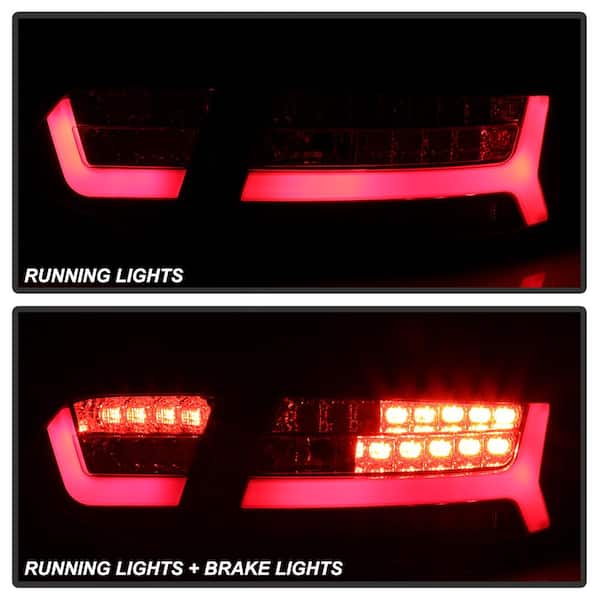 Audi A6 09-12 LED Tail Lights - Black