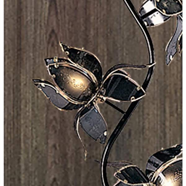 73 in. Black Floor Lamp