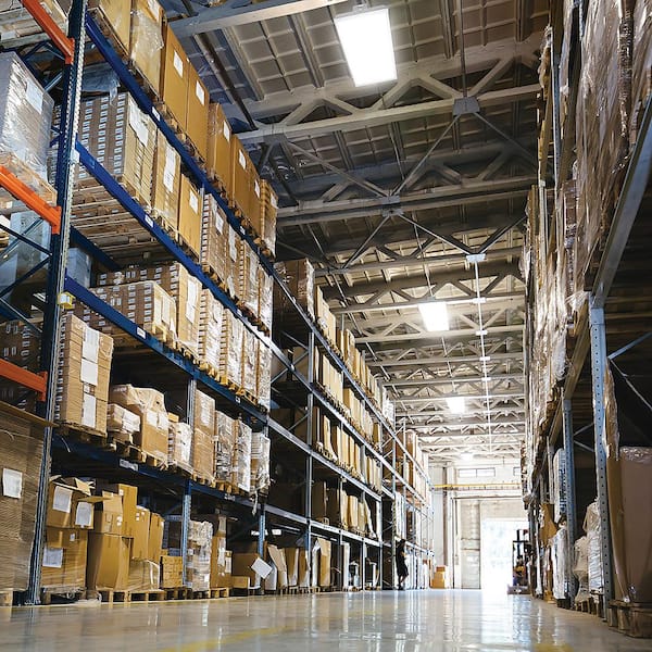 2 ft. 400-Watt Equivalent 18,000 Lumens 171-Watts Integrated LED Dimmable White High Bay Light 120-277 Volt 5000K