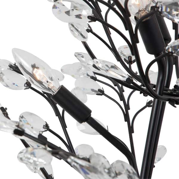 Chicago 8-Light Unique Traditional Chandelier with Crystal Accents