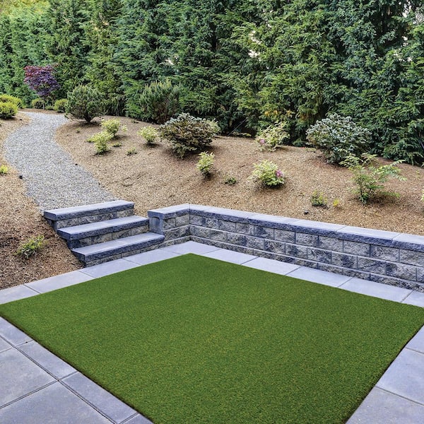 Premium Landscape 7.5 ft. x 13 ft. Green Artificial Grass Rug