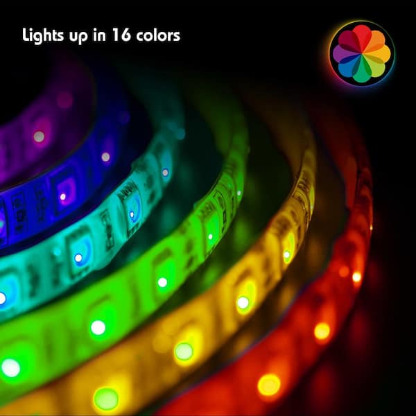 LumaStrip 10 ft. USB Powered Integrated LED Strip Light with Remote