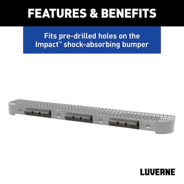 10 in. Universal Rubber Bumper Strips (3-Pack)