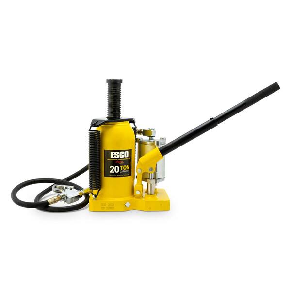 Pro Series 20 Ton Air Hydraulic Bottle Jack