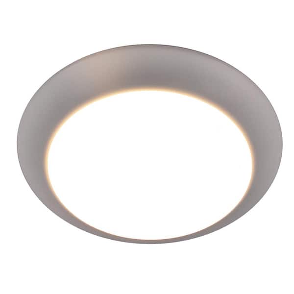 7 in. White Integrated 4000K CCT LED Ceiling Light Flush Mount (6-Pack)