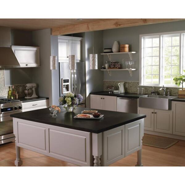 Linden Single-Handle Standard Kitchen Faucet with Side Sprayer in Arctic Stainless