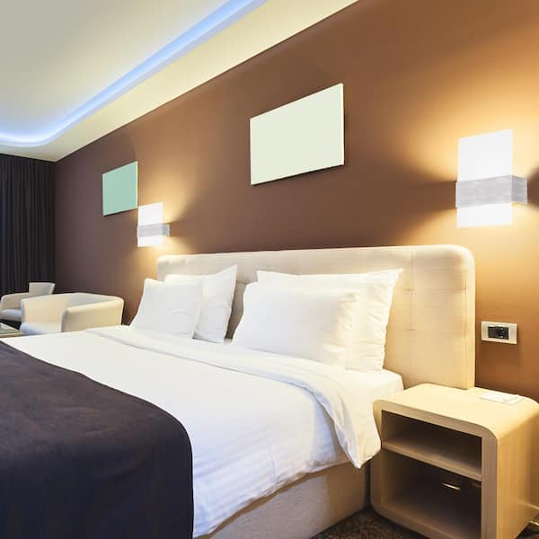 Nikita 8.86 in. W x 11.42 in. H 1-Light Matte Nickel Wall Sconce with White Glass Shade