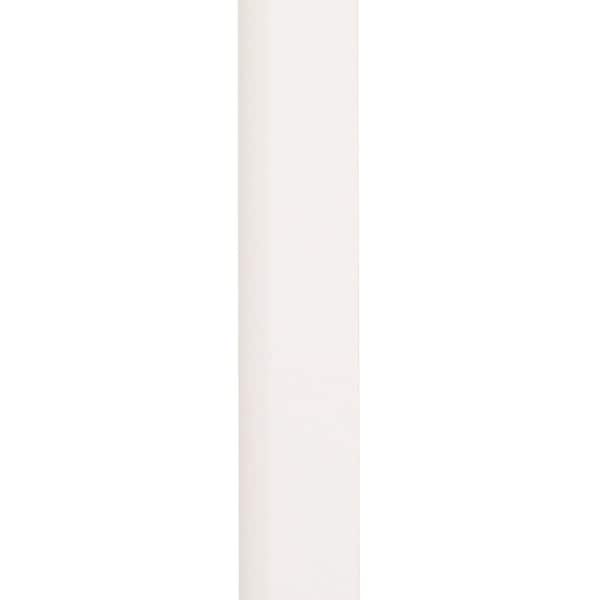 91.5 in. W x 0.75 in. H Scribe Molding in Satin White