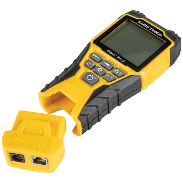 Cable Tester Kit with Scout Pro 3 Tester, Remotes, Adapter, Battery