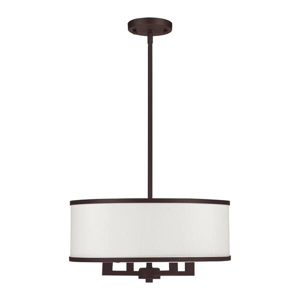 Park Ridge 4 Light Bronze Pendant Chandelier