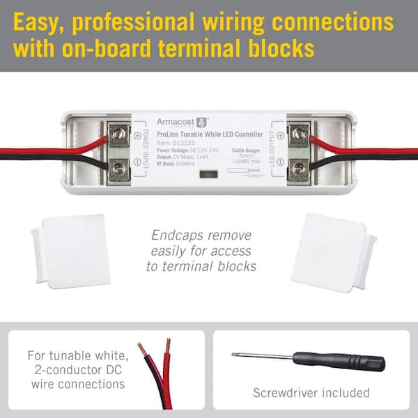 ProLine CCT Tunable White Lighting LED Remote Control