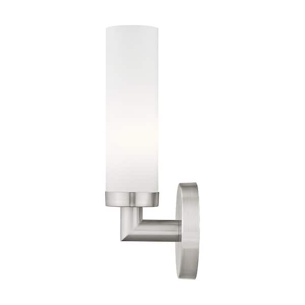 Aero 1 Light Brushed Nickel ADA Wall Sconce