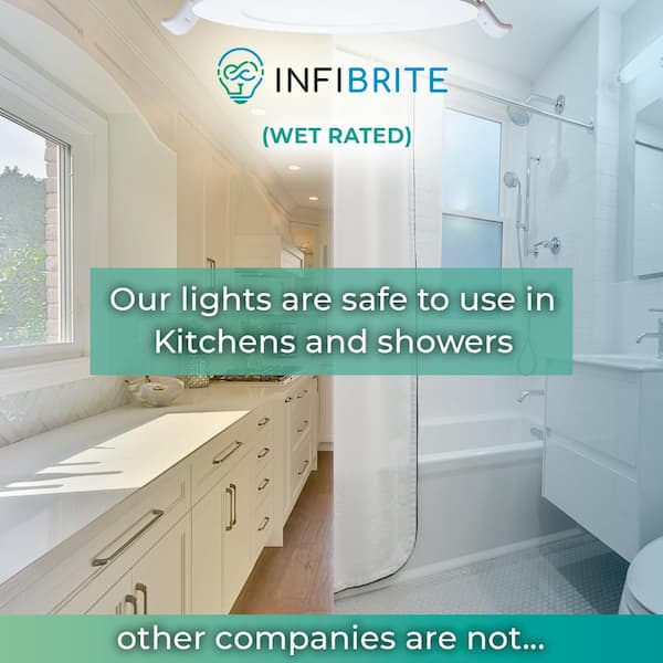 6 in. Canless 5000K Daylight 12W 1050 Lumens Thin New Construction Integrated LED Recessed Light Kit Wet Rated (24-Pack)