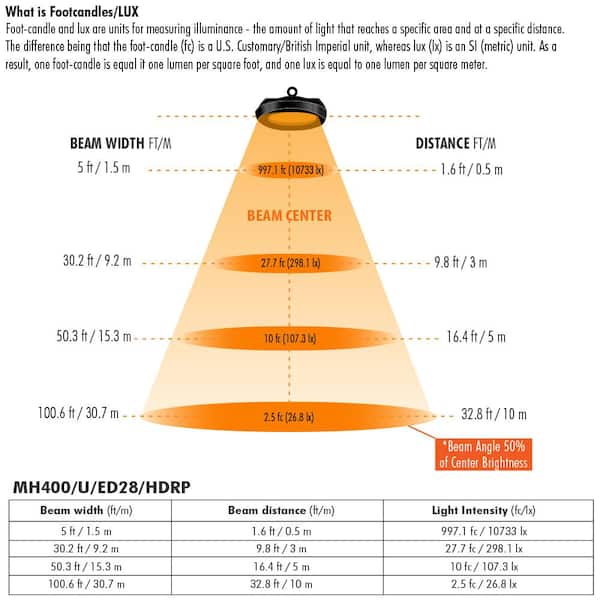 400-Watt ED28 Shape Clear Metal Halide High Intensity Discharge E39 Mogul Base HID Light Bulb (1-Bulb)