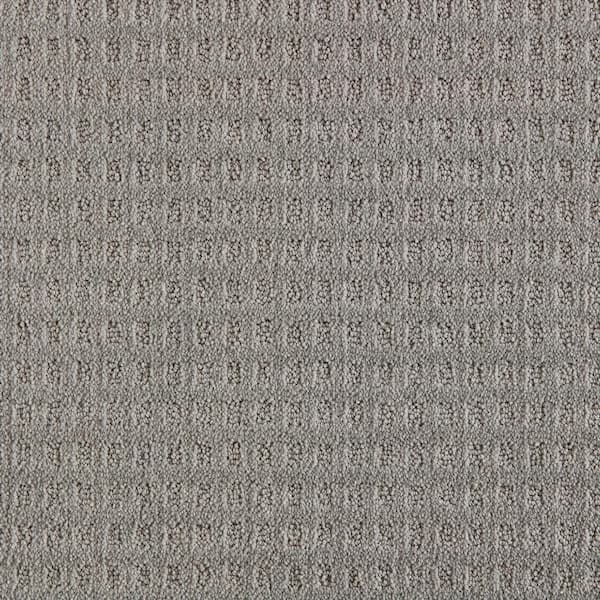 Canter  - Creek Bend - Gray 38 oz. Triexta Pattern Installed Carpet