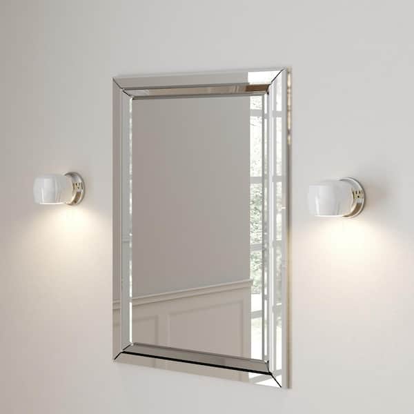 1-Light Chrome Interior Wall Fixture