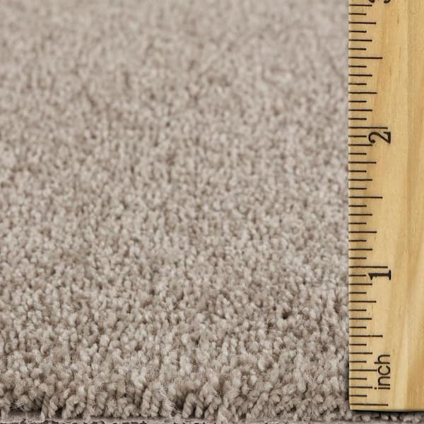 Still in Love II Cuddle Up Grey 54 oz. Blend Texture Installed Carpet