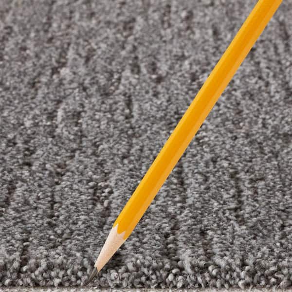 Chester  - Diplomacy - Gray 40 oz. Triexta Pattern Installed Carpet