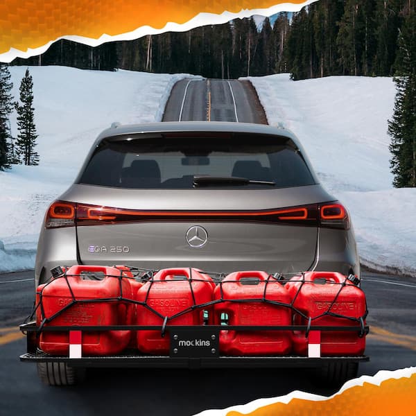 500lb Capacity Rustproof Hitch Mount Cargo Carrier 70inx30inx 6in Foldable Extra Strong Arm & Increased Ground Clearance