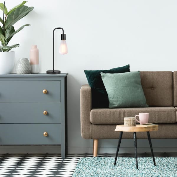 Holden 18 in. Black Table Lamp