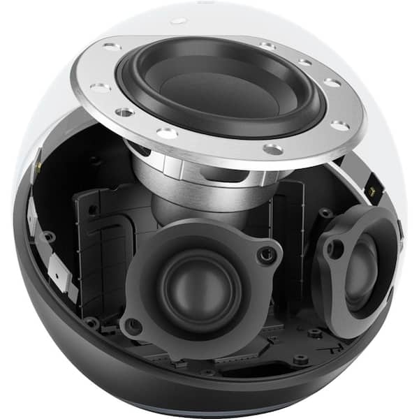 Echo (4th Gen) with Premium Sound, Smart Home Hub, and Alexa - Glacier White