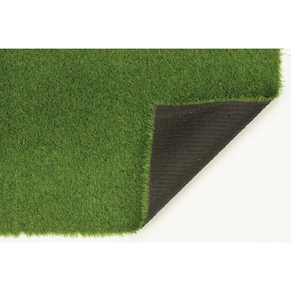 Turf 6 ft. x 9 ft. Green Artificial Grass Rug