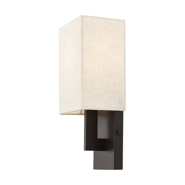 Meridian 1-Light English Bronze ADA Wall Sconce