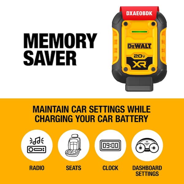 Battery Maintainer Kit With 20V XR 5 AH Lithium-Ion Battery Pack Plus Charger