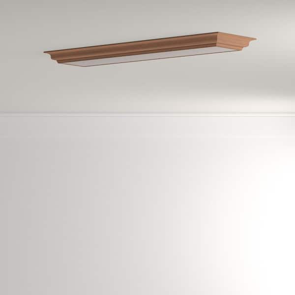 Cambridge 4 ft. Oak LED Flush Mount