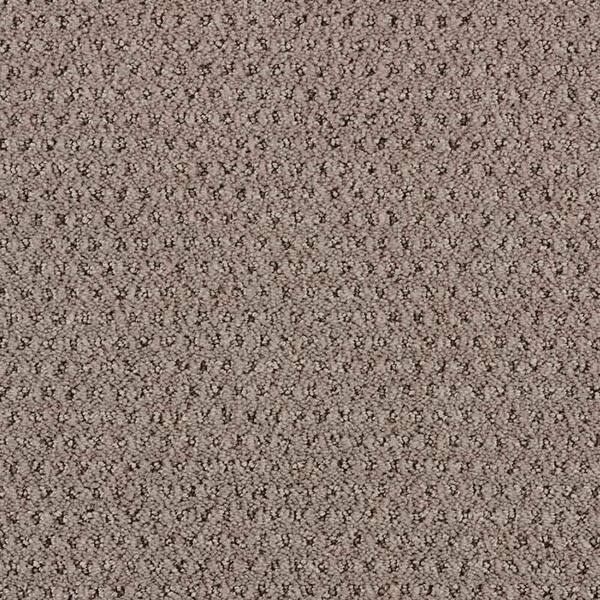 Game Face  - Mist - Gray 31 oz. Triexta Texture Installed Carpet