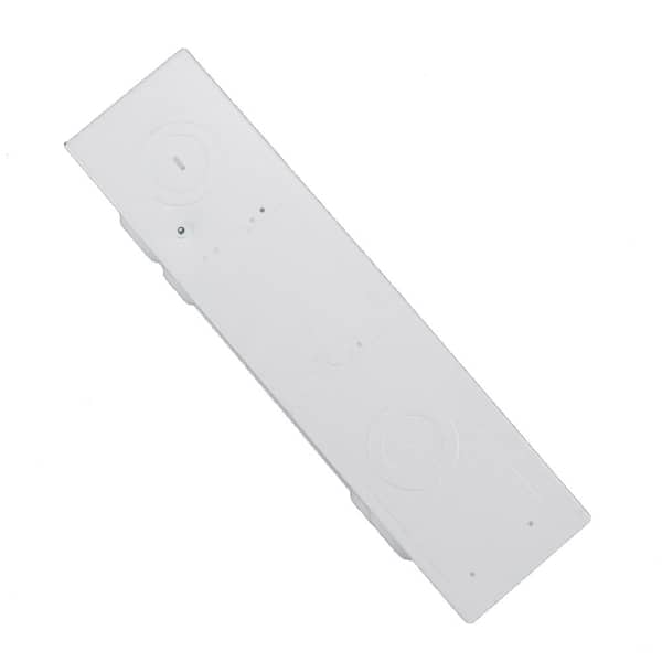 14 in. Structured Media Enclosure and Flush Mount Cover, White