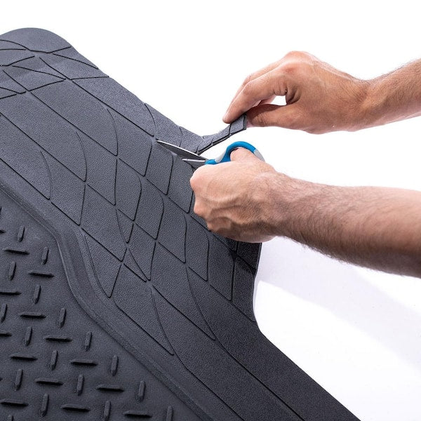 56 in. x 43 in. Trimmable Heavy-Duty Vinyl Cargo Mat