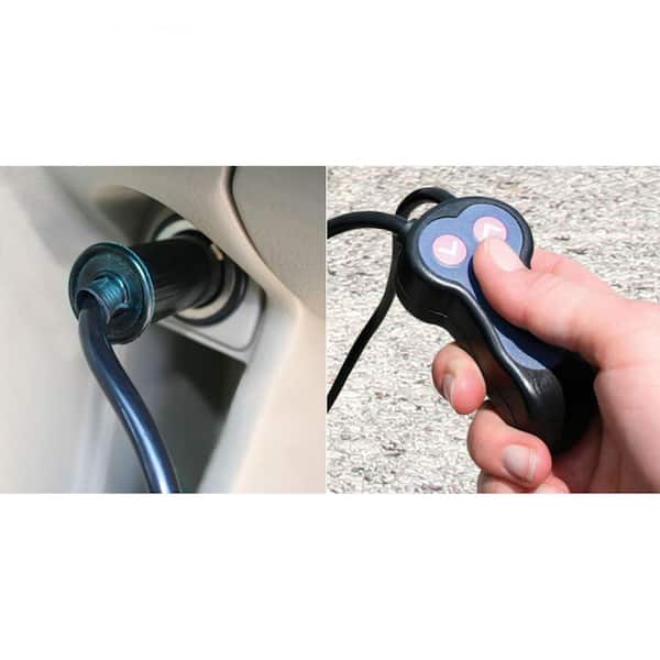 1-Ton 12-Volt Automatic Electric Car Scissor Jack