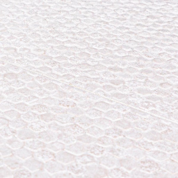 Retreat White 10 in. x 20 in. Glossy Textured Ceramic Wall Tile (10.76 sq. ft./Case)