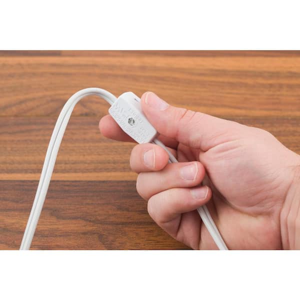 EZ Link Linkable Plug-in LED White Puck Light with High/Low Switch (5-Pack)