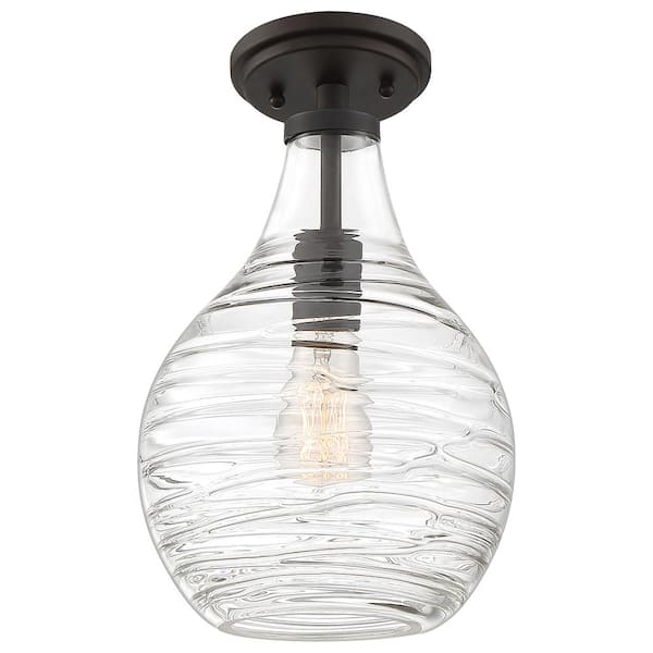 Genie 1-Light Old Bronze Mini Pendant