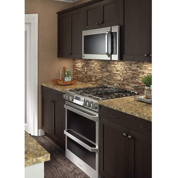 Edson Shaker Assembled 36x36x12.5 in. Wall Cabinet in Dusk