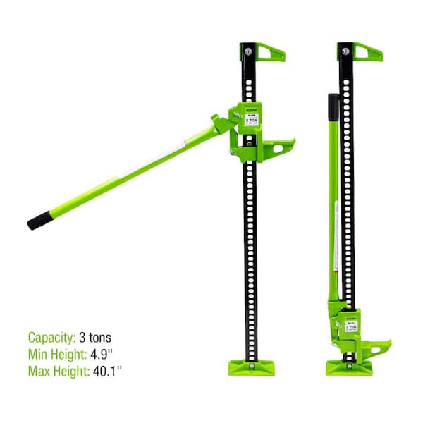 3-Ton Farm Jack 48 in.