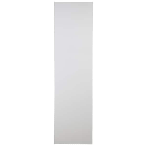 White 24x90x0.51 in. Pantry End Panel