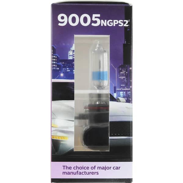 NightGuide Platinum 9005 White Headlight/Fog Light (2-Pack)