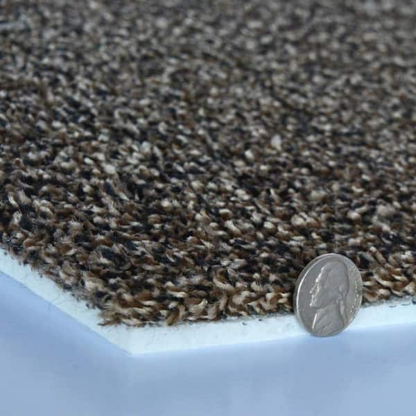 4urFloor Feel Soft Gray Residential 23.5 in. x 23.5 in. Peel and Stick Carpet Tile (9 Tiles/Case) (34.52 sq. ft.)