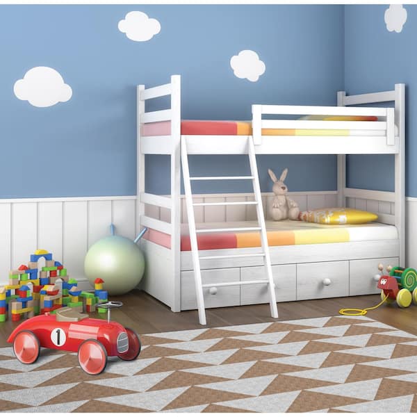 Sophisticated Beige Residential 18 in. x 18 in. Peel and Stick Carpet Tile (16 Tiles/Case) 36 sq. ft.