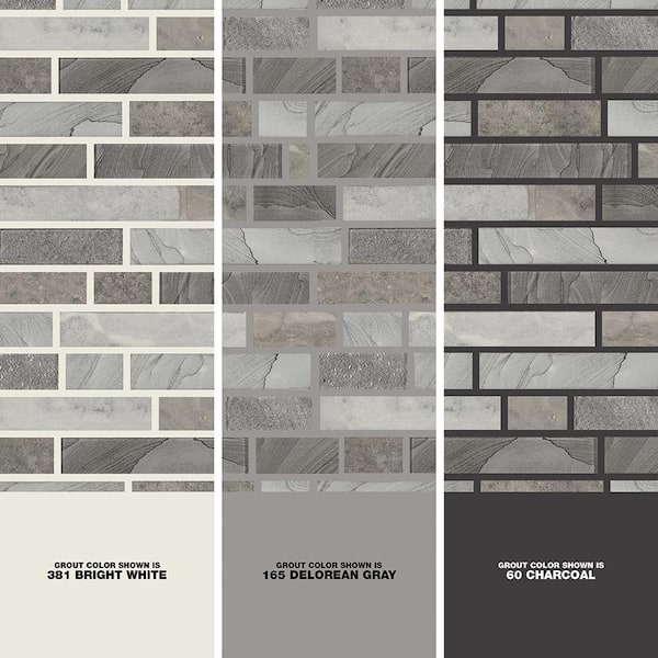 Tarvos Interlocking 11.81 in. x 11.81 in. x 6 mm Glass Mesh-Mounted Mosaic Tile (14.55 sq. ft. / case)