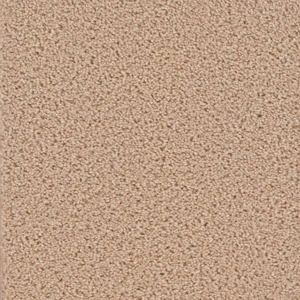 Added Value  - Influence - Beige 24 oz. SD Polyester Texture Installed Carpet