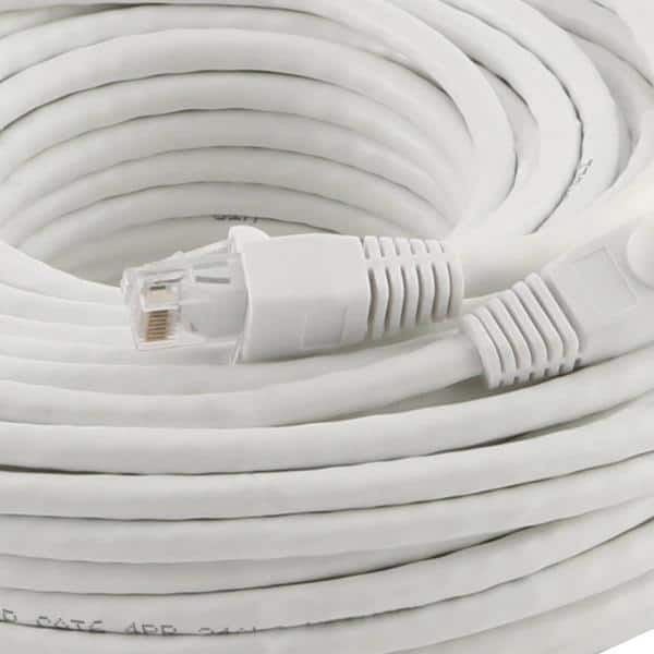 100 ft. CAT6 Ethernet Cable in White