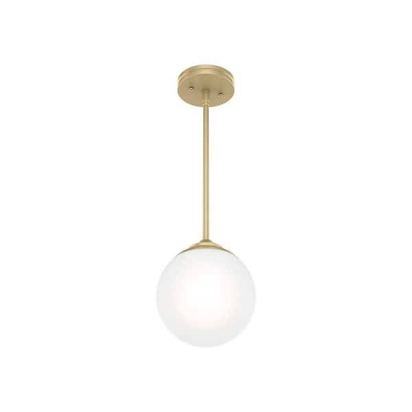 Hepburn 1 Light Modern Gold Brass Pendant Bedroom Light