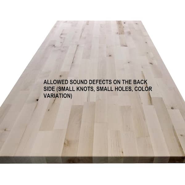 1 in. x 25 in. x 33 in. Allwood Birch Project Panel, Table Top