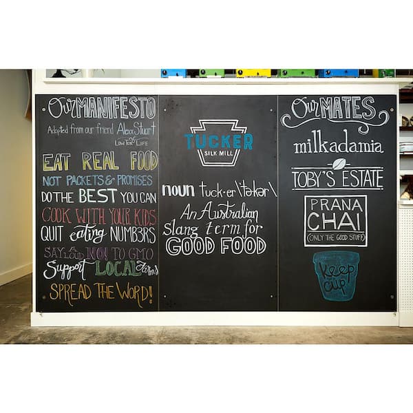 2 ft. x 4 ft. Laminate Sheet in RE-COVER Chalkboard with Matte Finish